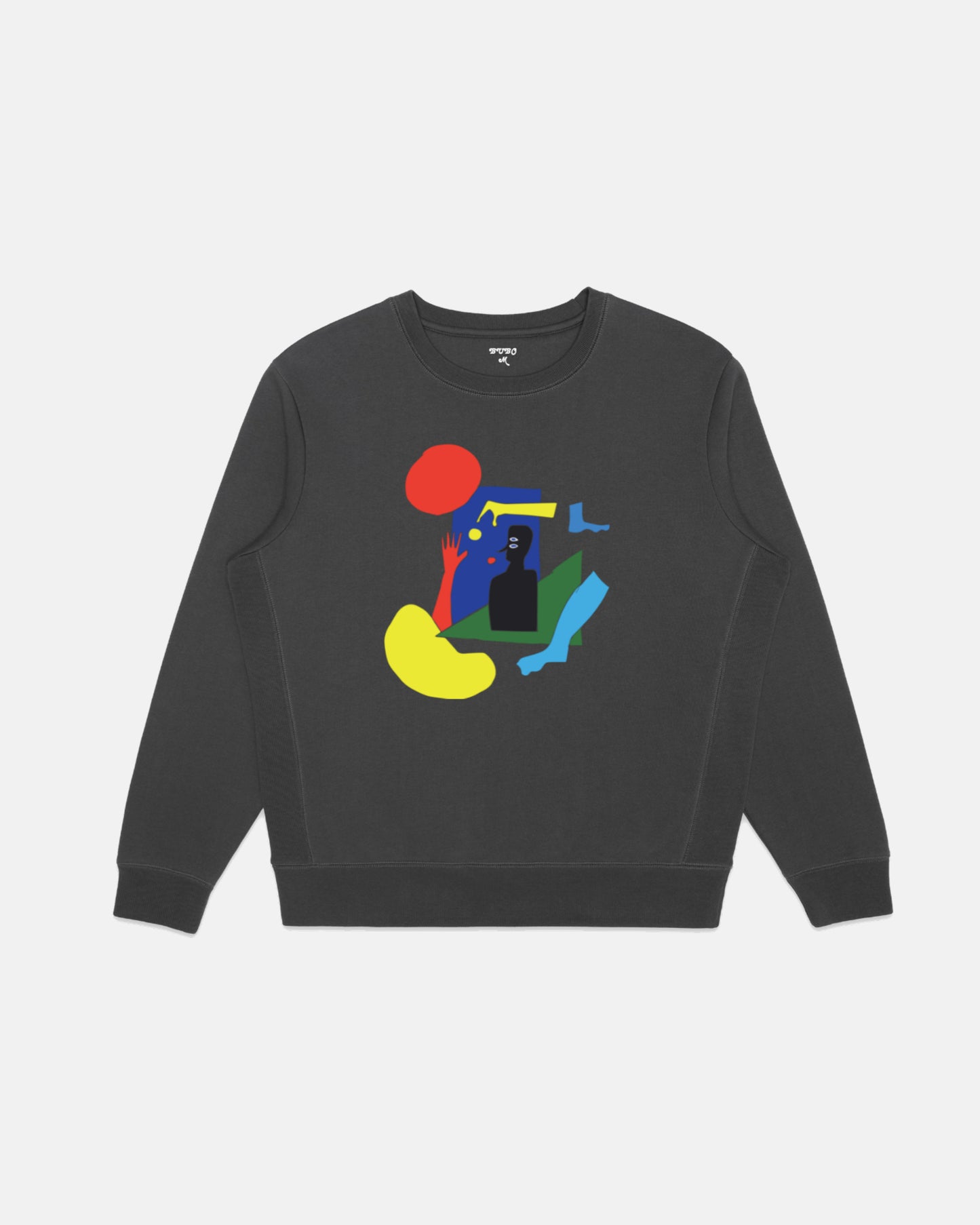 HUMAN FIGURE SWEATSHIRT BLACK