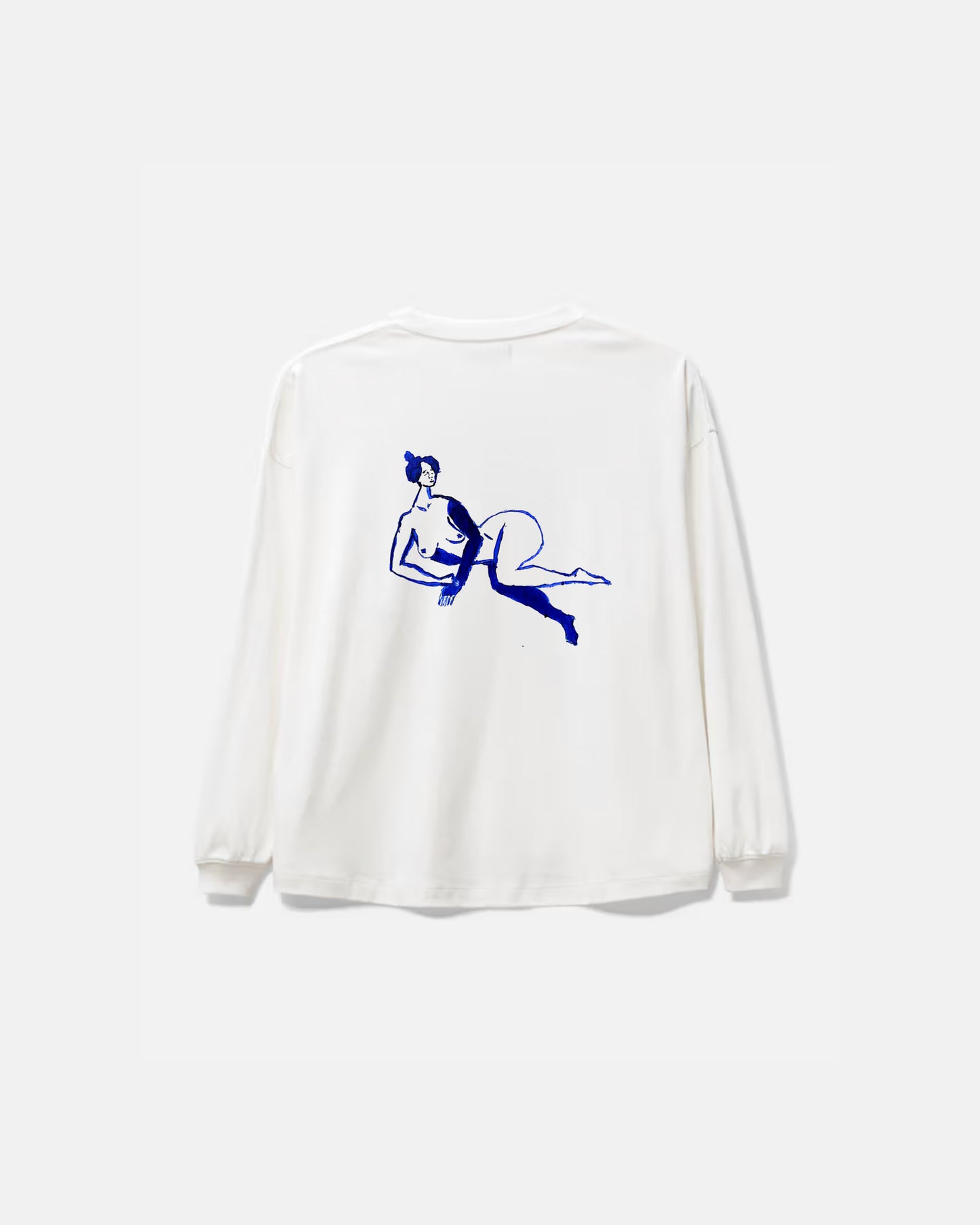 NAKED BLUE TEE