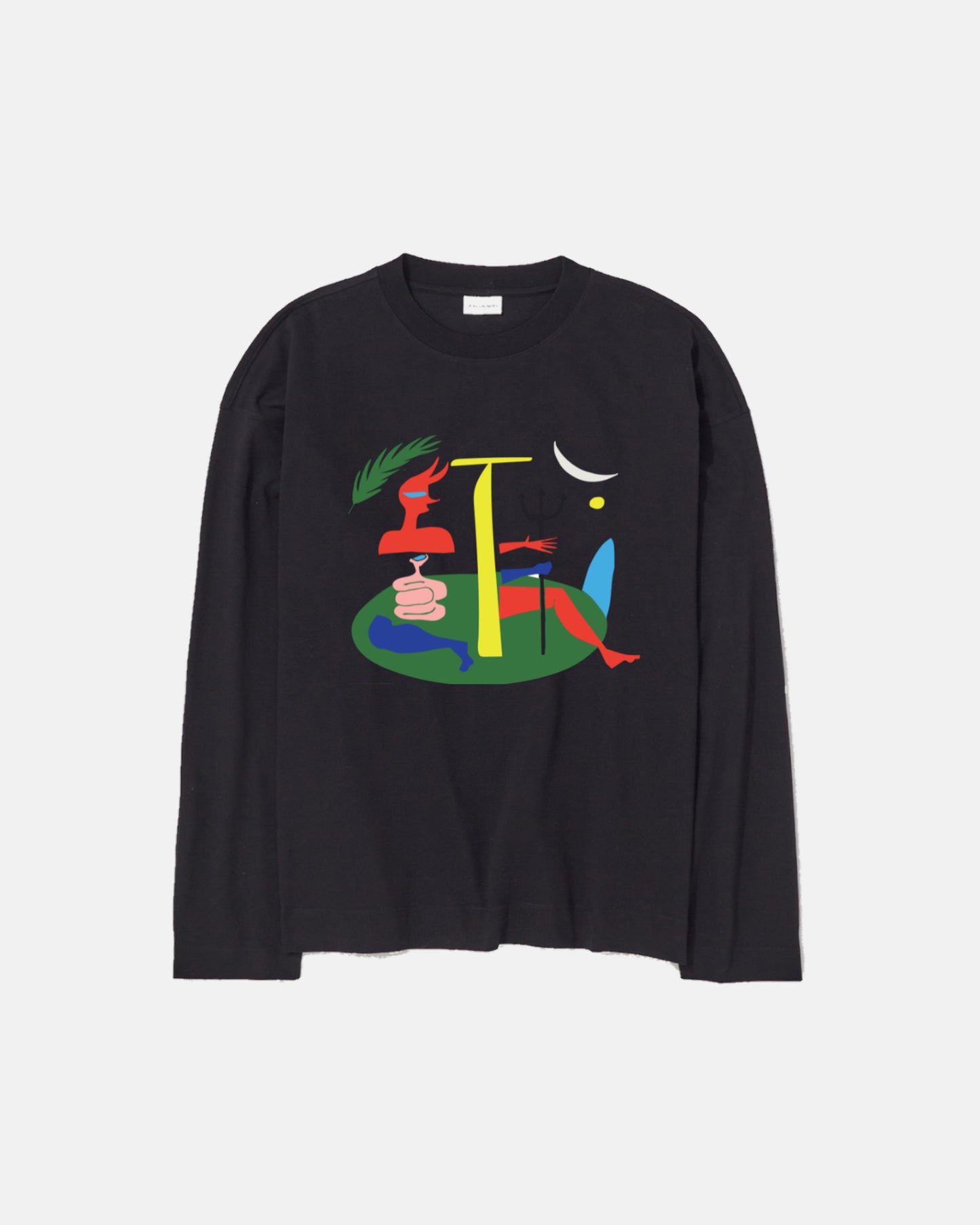HUMAN PARTS LONG SLEEVE SWEATER