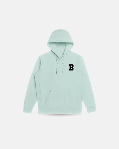 COLLEGE B HOODIE MINT