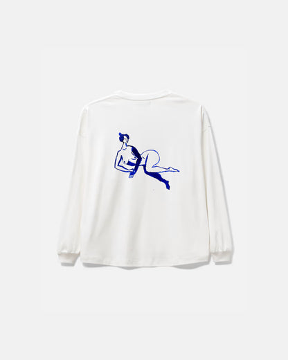 NAKED BLUE TEE